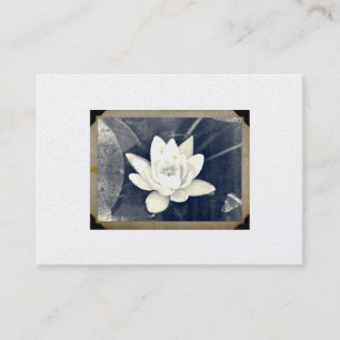 CARTE DE VISITE PHOTOGRAPHIQUE LOTUS vintage