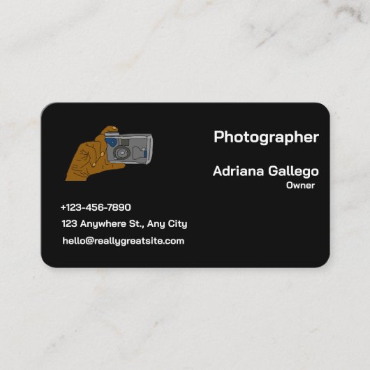 carte de visite photographique (modifiable) (Devant)