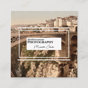 carte de visite photographique vintage simple