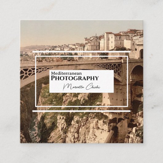 carte de visite photographique vintage simple (Devant)