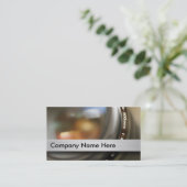 Carte De Visite Photography Business Cards (Debout devant)