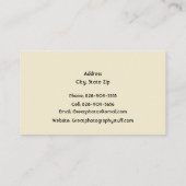 Carte De Visite Photography Camera Store or Photographer (Dos)