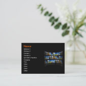 Carte de visite photojournaliste (Debout devant)