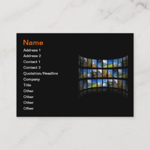 Carte de visite photojournaliste