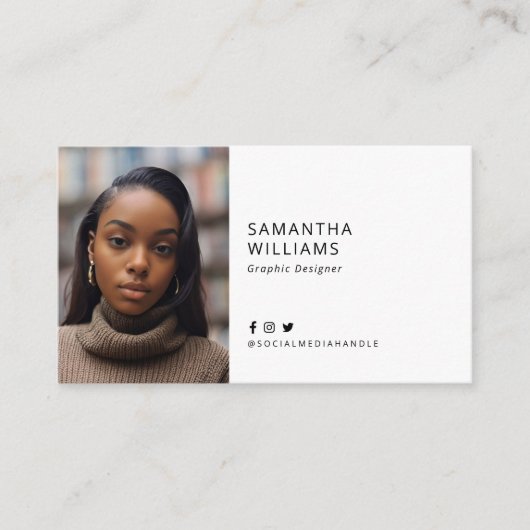 Carte de visite Photoleap (Devant)