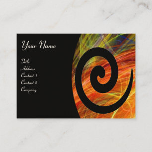 CARTE DE VISITE PHOTON SWIRL