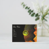 Carte De Visite PHOTON WAVES GEM monogramme vibrant (Debout devant)