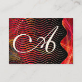 Carte De Visite PHOTON WAVES GEM monogramme vibrant (Dos)