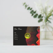 Carte De Visite PHOTON WAVES GEM monogramme vibrant (Debout devant)