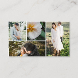 Carte De Visite Photos de multiple d'affaires de photographie