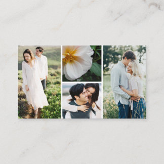 Carte De Visite Photos de multiple d'affaires de photographie