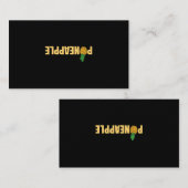 Carte De Visite Phrase de l'ananas à l'envers pour les femmes (Devant / Derrière)