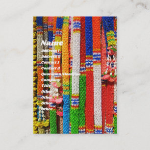 Carte De Visite Phuang Maalai - Le jardin floral thaïlandais