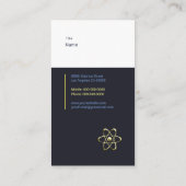 Carte De Visite Physicien (Dos)