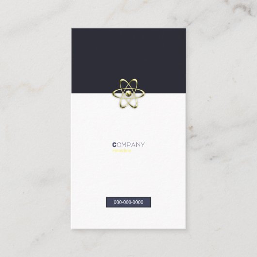 Carte De Visite Physicien (Devant)