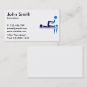 Carte De Visite Physiothérapeute (Devant / Derrière)