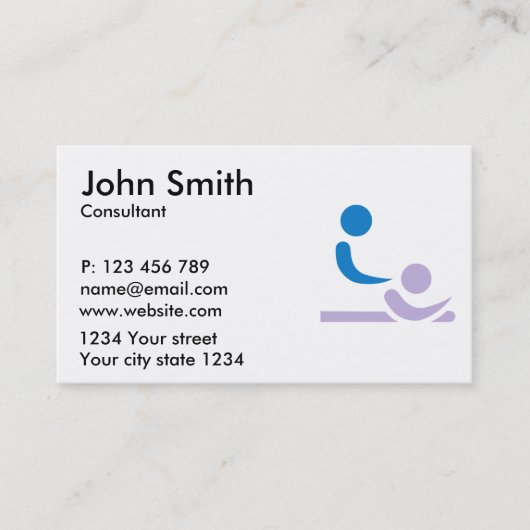 Carte De Visite Physiothérapeute (Devant)