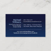 Carte De Visite Physiothérapie (Dos)