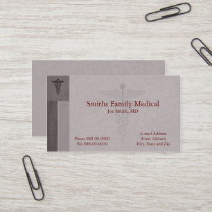 Carte de visite physique