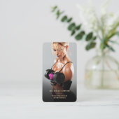 Carte De Visite Physique nutritionniste moderne Wellness Coach Pho (Debout devant)