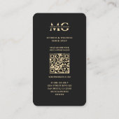Carte De Visite Physique nutritionniste moderne Wellness Coach Pho (Dos)