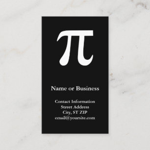 Carte De Visite Pi