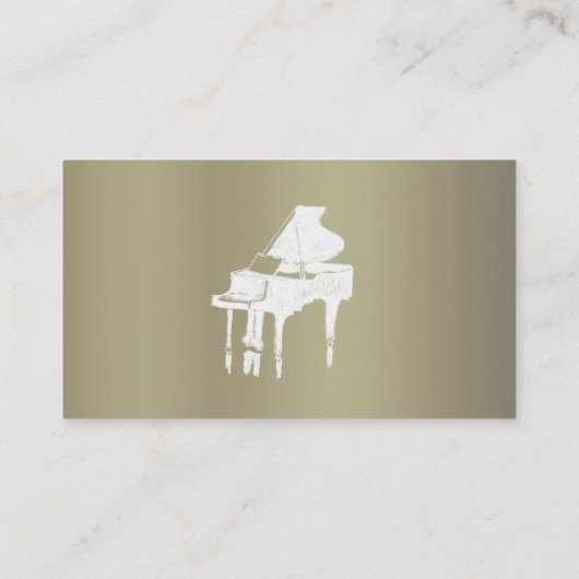 Carte De Visite pianist (Dos)