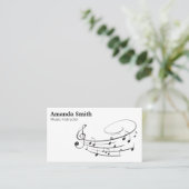 Carte De Visite Pianiste | Instructeur de musique (Debout devant)