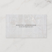 Carte De Visite Pianiste | Instructeur de musique |  (Dos)