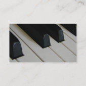Carte De Visite Piano (Dos)