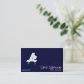 Carte De Visite Piano (Debout devant)