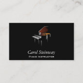 Carte De Visite Piano (Devant)
