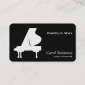 Carte De Visite Piano (Devant)