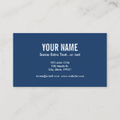 Carte De Visite Piano coloré (Dos)