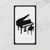 Carte De Visite piano de mod (Dos)