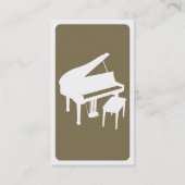 Carte De Visite piano de mod (Dos)