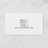 carte de visite piano et marbre rose (Dos)