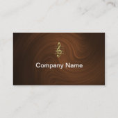 Carte De Visite Piano Man (Dos)