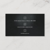 Carte De Visite Piano Music Teacher | Very elegant (Dos)