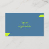 Carte De Visite Pickleball Coach pickleball paddle (Dos)