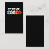 Carte De Visite Pickleball Player (Devant / Derrière)