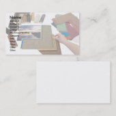 Carte De Visite PictureFraming, nom, adresse 1, adresse 2, (Devant / Derrière)