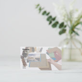 Carte De Visite PictureFraming, nom, adresse 1, adresse 2, (Debout devant)