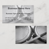 Carte De Visite Picutre de Tom de pilon d'écrou de crochet de (Devant / Derrière)