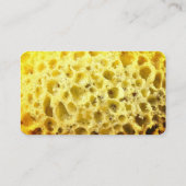 Carte De Visite Pièce d'éponge amusant style professionnel pack bl (Dos)