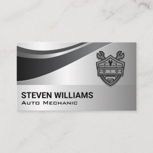 Carte De Visite Pièces auto   Services de réparation   Arrière - p
