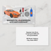 Carte De Visite Pièces auto | Voitures de sport | Mécanique (Devant / Derrière)