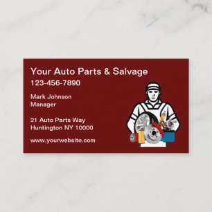 Carte De Visite Pièces automobiles et casse automobile