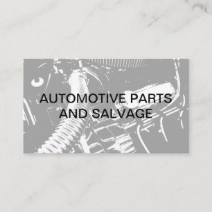 Carte De Visite Pièces automobiles et entreprise de récupération