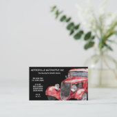 Carte De Visite Pièces d'automobiles et service Véhicule à capucho (Debout devant)